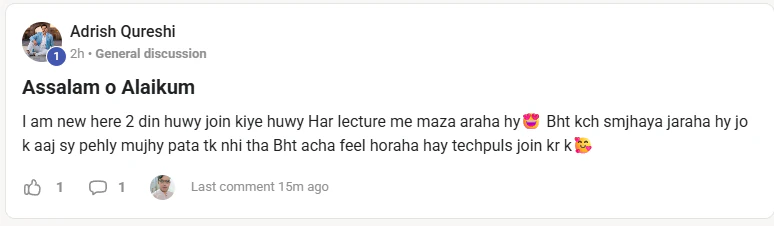 Student review: Valuable From the First Lessons